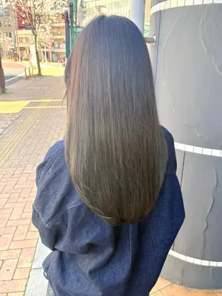 ロング カラー 𝘒𝘺𝘰𝘬𝘢 🌿のヘアスタイル