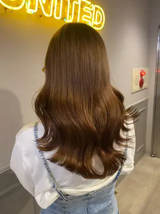 ロング カラー ダブルカラー/ 横浜/JURIのヘアスタイル