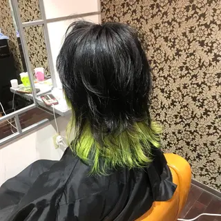 カラー BLANCO所属・杉浦 里奈のヘアスタイル