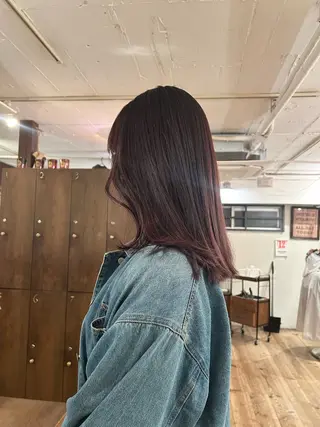 セミロング Francesca所属・ナチュラルカラー/ Ⓜ️めぐみのヘアスタイル