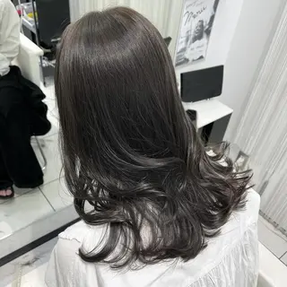 ロング カラー channel所属・Natsumi ❤︎のヘアスタイル