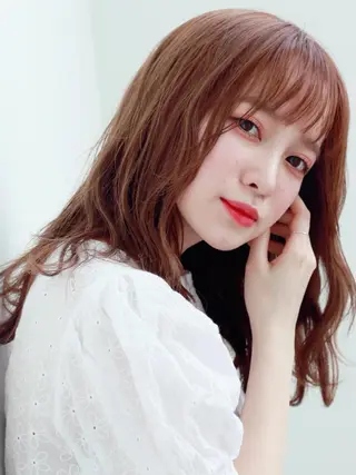 ミディアム カラー ヘアアレンジ トレンド眉🫧🪄 kumiの眉毛・アイブロウイメージ