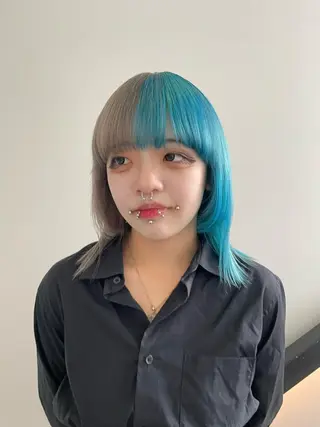 カラー デザインカラー 🎀REINA🎀のヘアスタイル