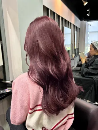 ロング 🩵透明感艶髪 縮毛矯正masa🩵のヘアスタイル