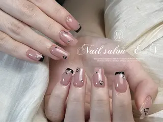 ネイル E.N🦋 長さ出し/持ち込みのネイルデザイン