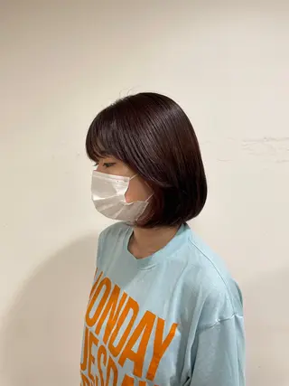 ミディアム カラー 表参道/髪質改善・ 透明感 colorのヘアスタイル