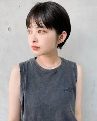 ショート ラフィスヘアー オウスケのヘアスタイル