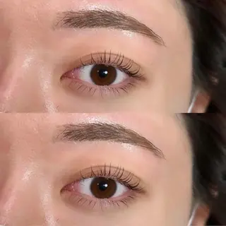 マツエク・マツパ アイブロウ Mizuki🦋 Pinklagoonのマツエク・マツパデザイン