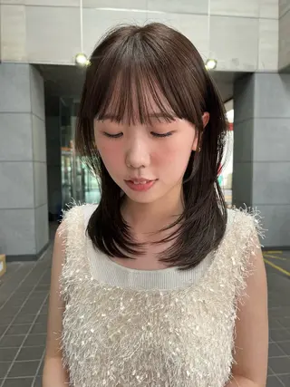 ミディアム レイヤー指名No.1 /ショート/たおさきのヘアスタイル