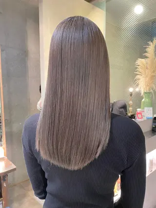 セミロング 平成ギャル×韓国 mix💖MIKUのヘアスタイル