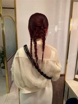 カラー ナチュラル/似合わせ /ベージュ/齋藤朱夏のヘアスタイル