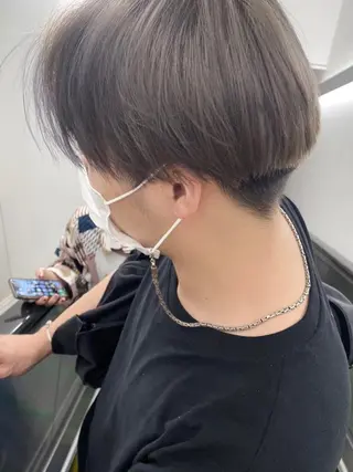 ショート カラー マンツーマン女性 美容師 奏のヘアスタイル