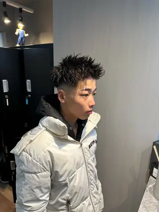 パーマ メンズ 池田隼也 メンズ/パーマのヘアスタイル