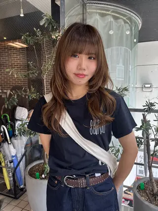 ミディアム レイヤー/ボブ /メンズ🪩KAYOのヘアスタイル