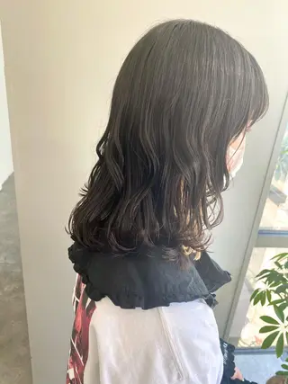 ミディアム ヘアアレンジ ボブ /ニュアンス/ satomi🧸💖のヘアスタイル