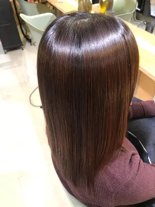 ロング 青木 ありさのヘアスタイル