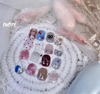 ネイル 森 ネイルサロンのネイルデザイン