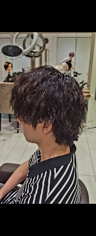 メンズ パーマ パーマ/縮毛矯正/ 韓国ヘア/副店長和田のヘアスタイル