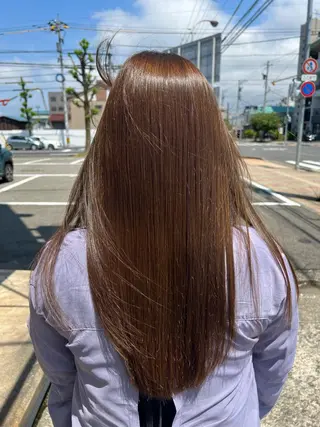 ロング 水野 斗希好のヘアスタイル
