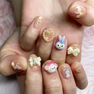 ネイル NailSalon  Ristar所属・Aino 🤍のネイルデザイン