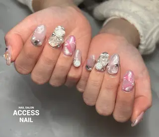 ネイル access nailのネイルデザイン