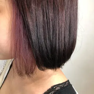 ミディアム カラー パーマ ヘアアレンジ 八巻 晴香のヘアスタイル