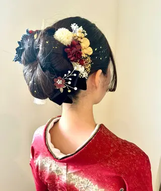 ロング 中島 さなえのヘアスタイル