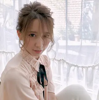 ミディアム ＨＩ ROのヘアスタイル