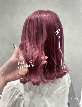 ミディアム カラー regalo Acari🍎のヘアスタイル