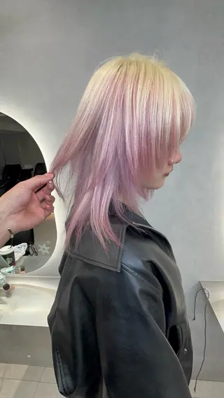 ミディアム ONYX 表参道所属・ショート/ボブ/似 合わせ/顔周りカットのヘアスタイル