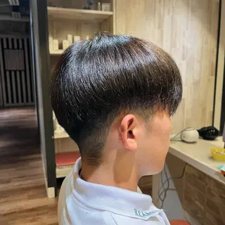 メンズ 正司 奈瑠美のヘアスタイル