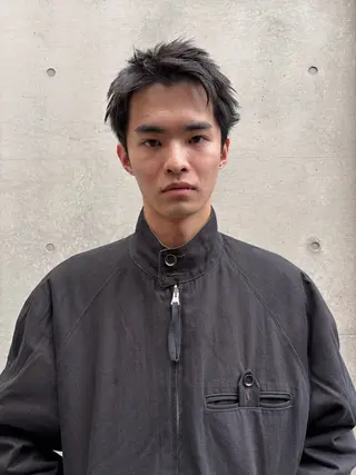 ショート メンズ メンズスタイリスト リュウジのヘアスタイル