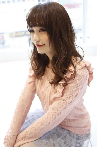 ヘアアレンジ 透明感カラー💖 Stylist佐藤澪のマツエク・マツパデザイン