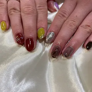 ネイル 西岡 杏のネイルデザイン