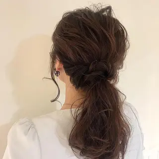 ヘアアレンジ ブリーチ指名 NO1🌈SAKIのヘアスタイル
