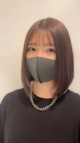 ショート ブリーチカラー特化 碇　英朗のヘアスタイル