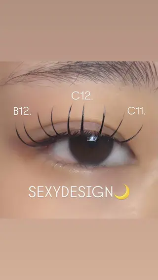 マツエク・マツパ Seek mahaのマツエク・マツパデザイン