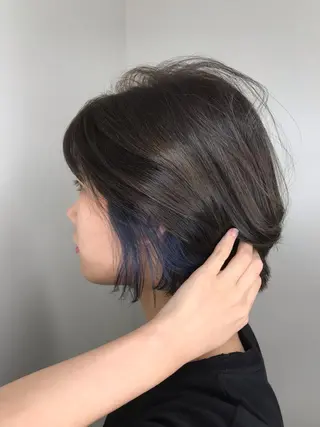 ミディアム エリアNo.1カラー ⭐️hikaru⭐️のヘアスタイル