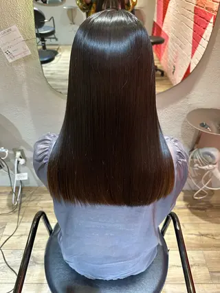 セミロング 髪質改善艶髪 takaのヘアスタイル