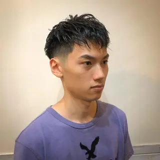 ショート カラー パーマ ヘアアレンジ メンズ ネイル マツエク・マツパ 髪質改善🇰🇷 レイヤーカット/梅田のヘアスタイル