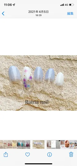 ネイル Rairia nail本八幡店のネイルデザイン