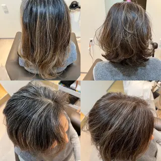 ミディアム にしむら そうのヘアスタイル