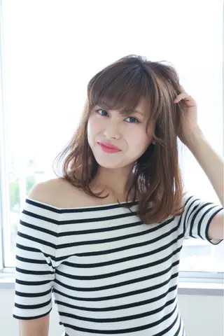 ミディアム カラー ✂️似合わせの魔術師 石田一樹✂️のヘアスタイル