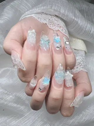 ネイル Lee Nails チップ長さだし専門店のネイルデザイン