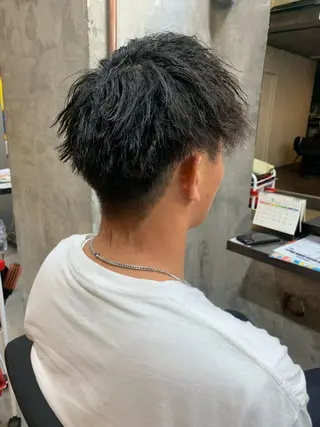 パーマ メンズ ⚡️メンズパーマ特化 mens支持◎/忠地のヘアスタイル