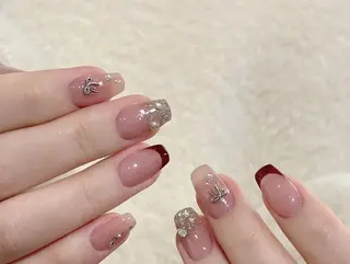 ネイル By moonネイル 🌷ワンホン/韓国風のネイルデザイン