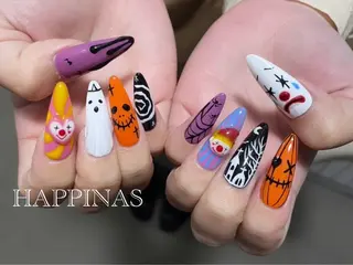 ネイル HAPPINAS ののかのネイルデザイン