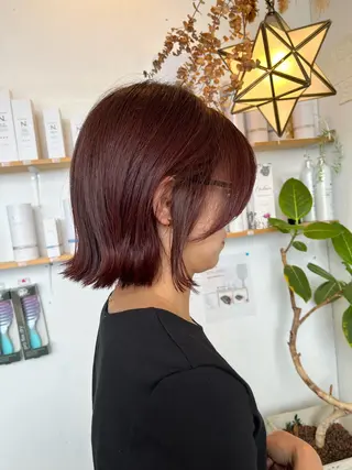 ショート カラー si6【シーム】 小田みきのヘアスタイル