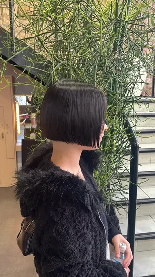 ショート waka❤️✨ レイヤーボブ/ネイルのヘアスタイル