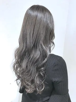 ロング カラー パーマ ヘアアレンジ filo byFeria渋谷所属・縮毛矯正/美髪 髪質改善/石田幸輔のヘアスタイル